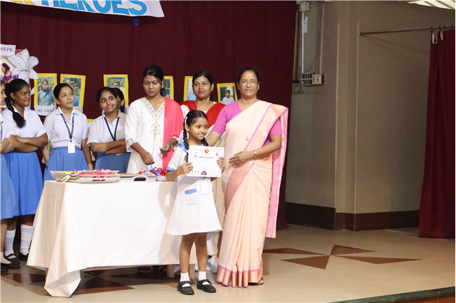 Prize Distribution Ceremony for Silver zone Olympiad Foundation Exam 2025-26