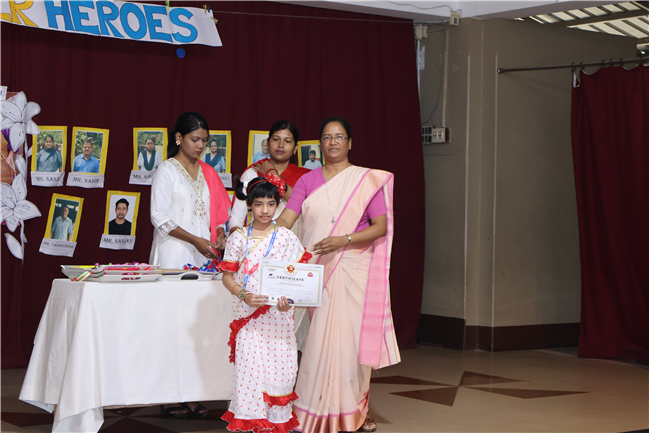 Prize Distribution Ceremony for Silver zone Olympiad Foundation Exam 2025-26
