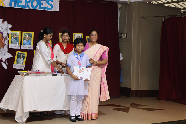 Prize Distribution Ceremony for Silver zone Olympiad Foundation Exam 2025-26