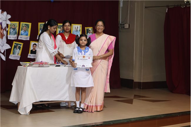 Prize Distribution Ceremony for Silver zone Olympiad Foundation Exam 2025-26