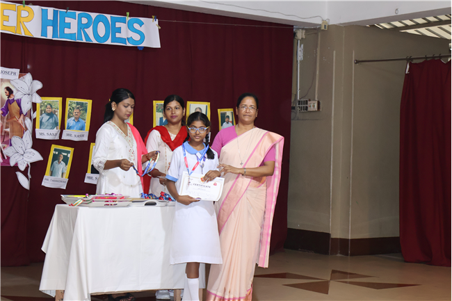 Prize Distribution Ceremony for Silver zone Olympiad Foundation Exam 2025-26
