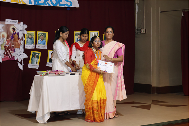 Prize Distribution Ceremony for Silver zone Olympiad Foundation Exam 2025-26