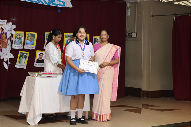 Prize Distribution Ceremony for Silver zone Olympiad Foundation Exam 2025-26