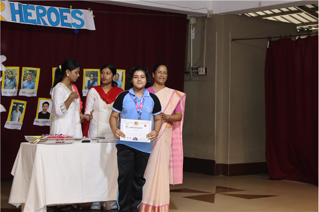 Prize Distribution Ceremony for Silver zone Olympiad Foundation Exam 2025-26