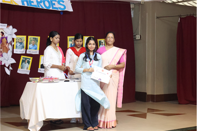 Prize Distribution Ceremony for Silver zone Olympiad Foundation Exam 2025-26