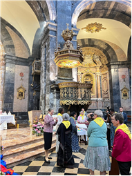 Mary Ward's two institutes unite