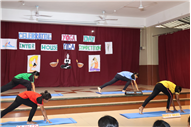 Celebrating International Yoga Day and Inter-House Yoga Competition Report