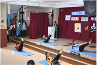Celebrating International Yoga Day and Inter-House Yoga Competition Report