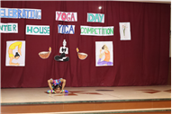Celebrating International Yoga Day and Inter-House Yoga Competition Report