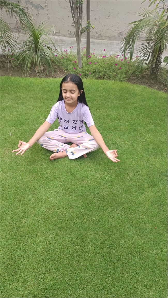 *International Yoga Day Celebration at Little Flower Convent School*