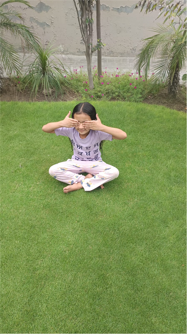 *International Yoga Day Celebration at Little Flower Convent School*