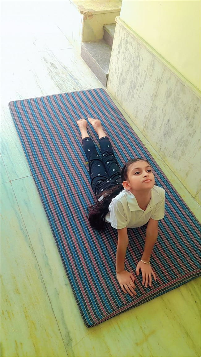 *International Yoga Day Celebration at Little Flower Convent School*