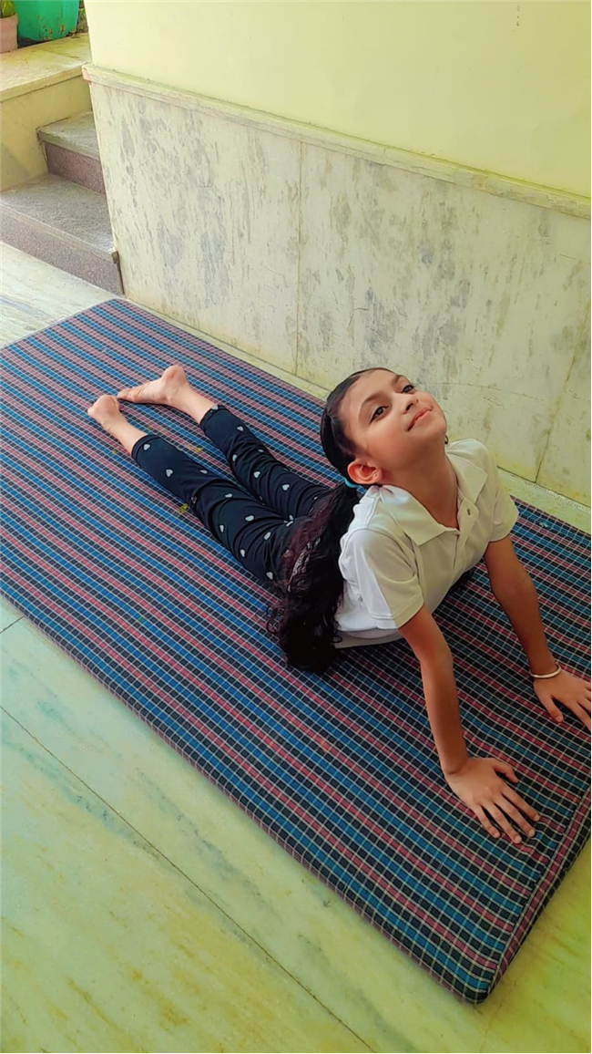 *International Yoga Day Celebration at Little Flower Convent School*