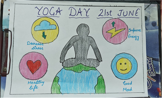 *International Yoga Day Celebration at Little Flower Convent School*