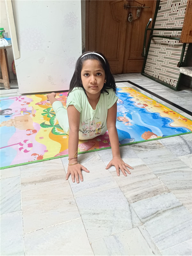 *International Yoga Day Celebration at Little Flower Convent School*