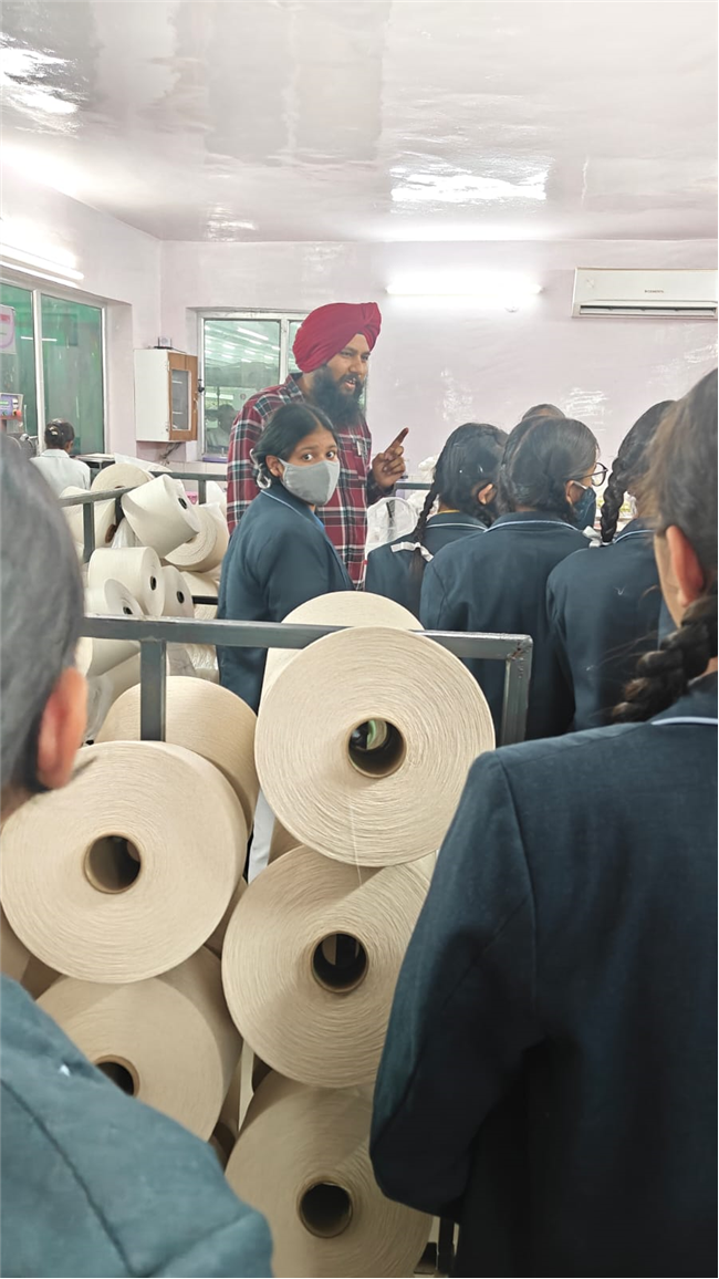 Educational Visit to Avani Textiles, Bhindra