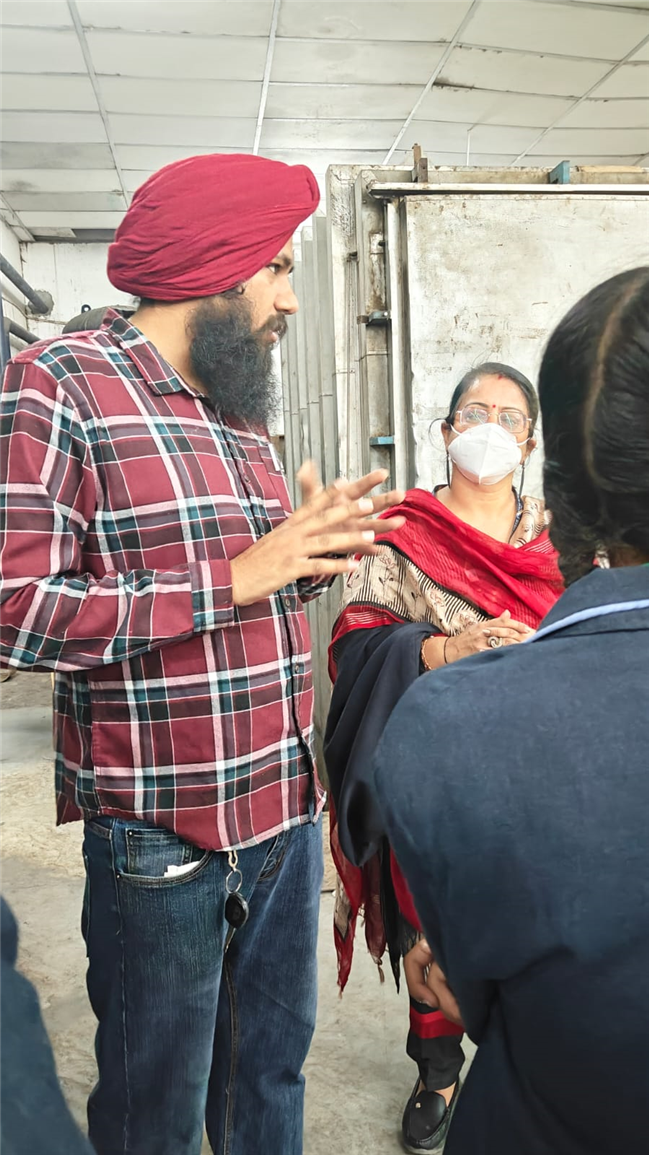 Educational Visit to Avani Textiles, Bhindra