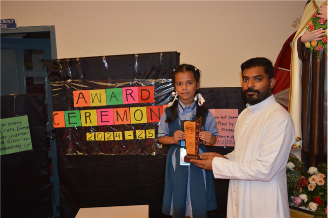Little Flower Kindergarten's St. Theresa feast day celebration and award ceremony for 2024-25