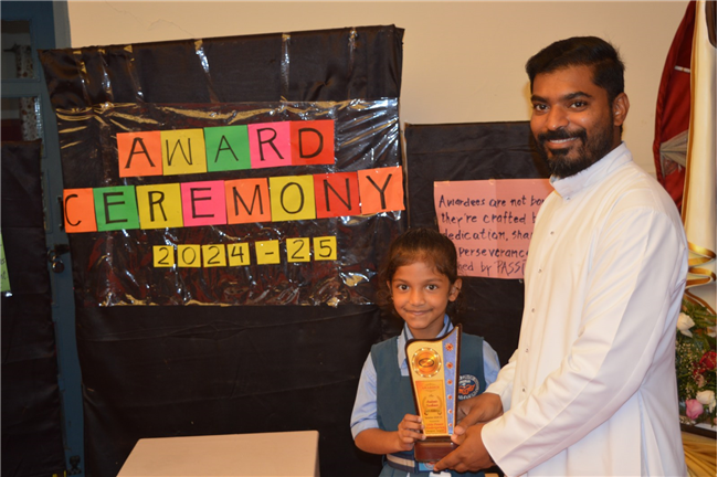 Little Flower Kindergarten's St. Theresa feast day celebration and award ceremony for 2024-25