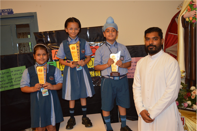 Little Flower Kindergarten's St. Theresa feast day celebration and award ceremony for 2024-25