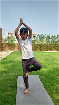*International Yoga Day Celebration at Little Flower Convent School*
