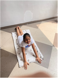 *International Yoga Day Celebration at Little Flower Convent School*