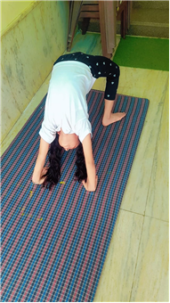 *International Yoga Day Celebration at Little Flower Convent School*