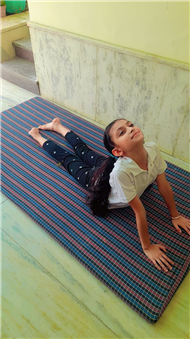 *International Yoga Day Celebration at Little Flower Convent School*