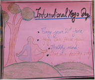 *International Yoga Day Celebration at Little Flower Convent School*