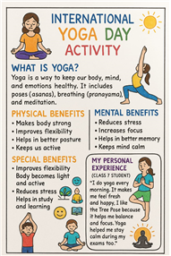 *International Yoga Day Celebration at Little Flower Convent School*