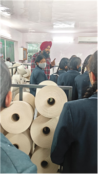 Educational Visit to Avani Textiles, Bhindra