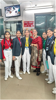 Educational Visit to Avani Textiles, Bhindra