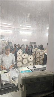 Educational Visit to Avani Textiles, Bhindra