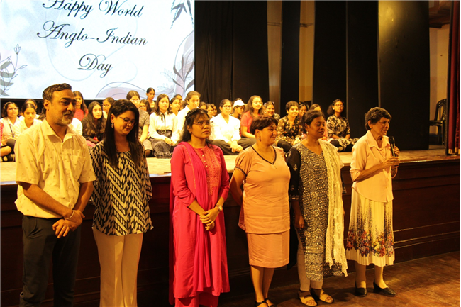 A special assembly celebrating Anglo-Indian Day 2025