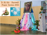 prayer service-Farewell