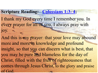 prayer service-Farewell