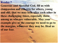 prayer service-Farewell