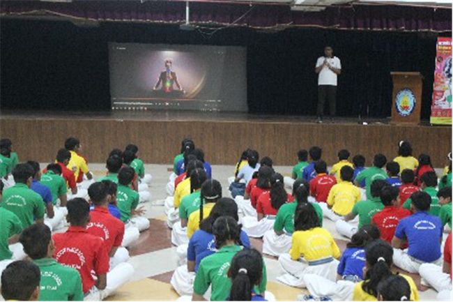 ROLE OF YOGA & MEDITATION ON STRESS MANAGEMENT