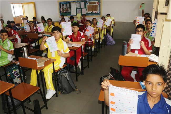 QUADRILATERALS AND THEIR PROPERTIES ACTIVITY OF CLASS VIII