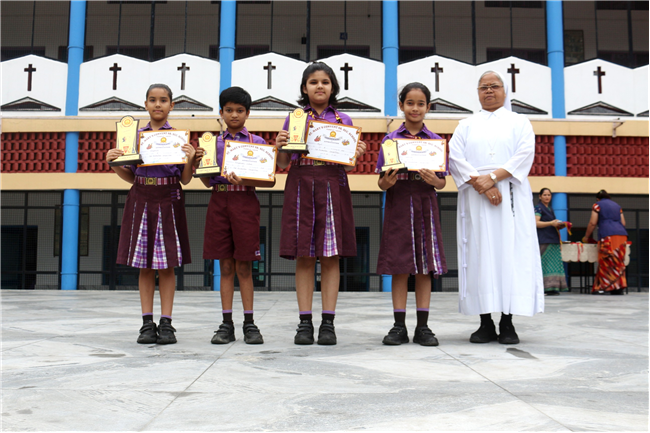 PRIZE DISTRIBUTION CEREMONY (CLASS I-V)