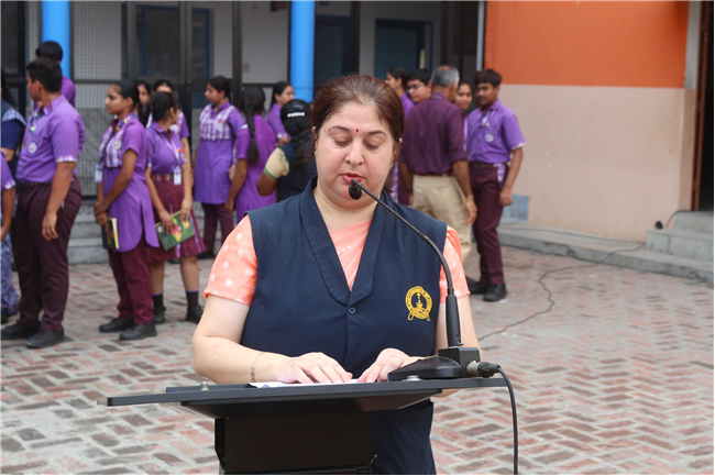 SCHOOL EXTENDS WARM WELCOME TO NEW TREASURER FR. ANIL LAKRA