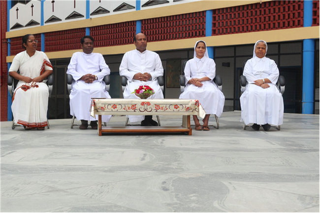 SCHOOL EXTENDS WARM WELCOME TO NEW TREASURER FR. ANIL LAKRA