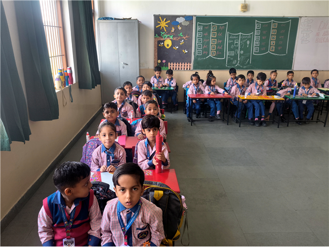 CANDLE DECORATION COMPETITION FOR CLASS L.K.G