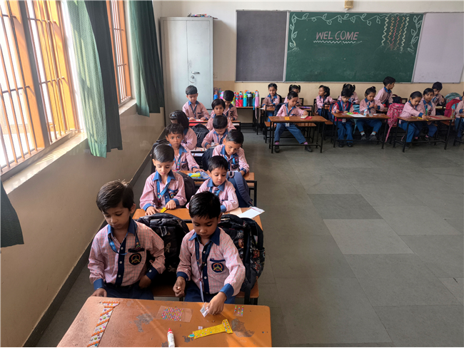 CANDLE DECORATION COMPETITION FOR CLASS L.K.G