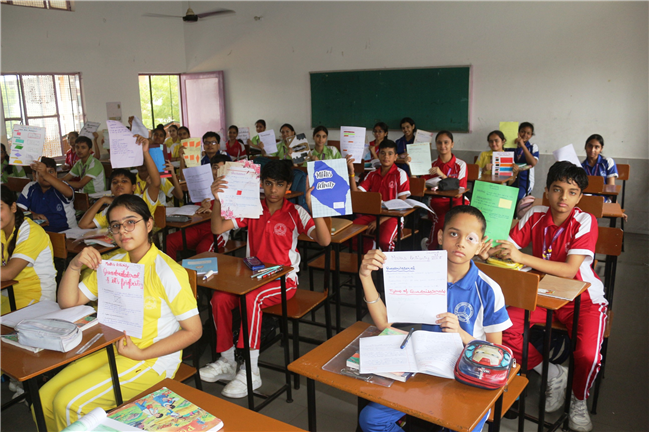 QUADRILATERALS AND THEIR PROPERTIES ACTIVITY OF CLASS VIII