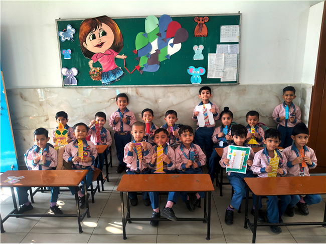 CANDLE DECORATION COMPETITION FOR CLASS L.K.G