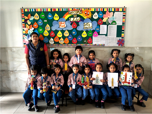 CANDLE DECORATION COMPETITION FOR CLASS L.K.G