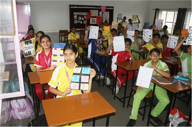 QUADRILATERALS AND THEIR PROPERTIES ACTIVITY OF CLASS VIII