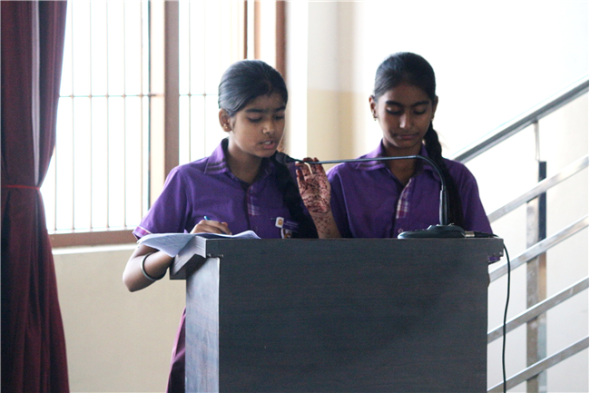 SPEECH COMPETITION ON 