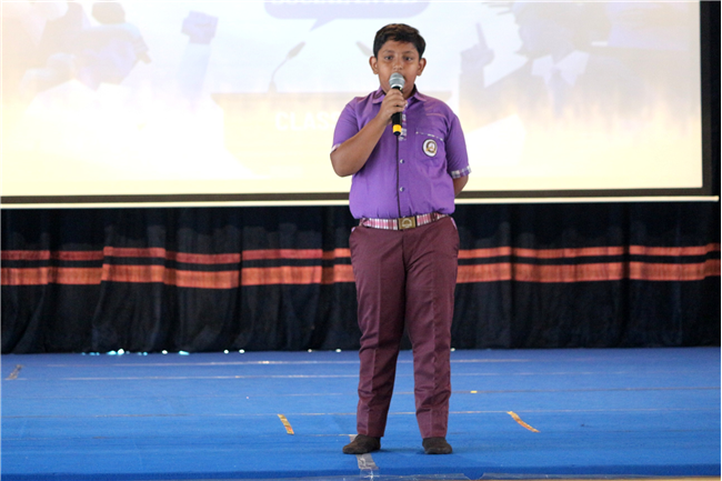 SPEECH COMPETITION ON 